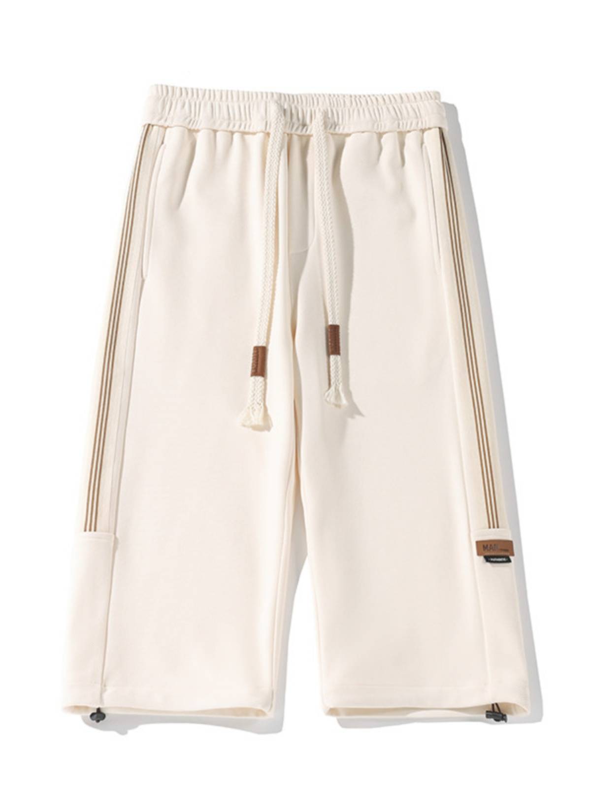 Fat Brother Jiajia Sports Qun -Pants Men's Summer Tide Passing Kee Short Skin Loose Loose Large size Fat Box Horse Pants
