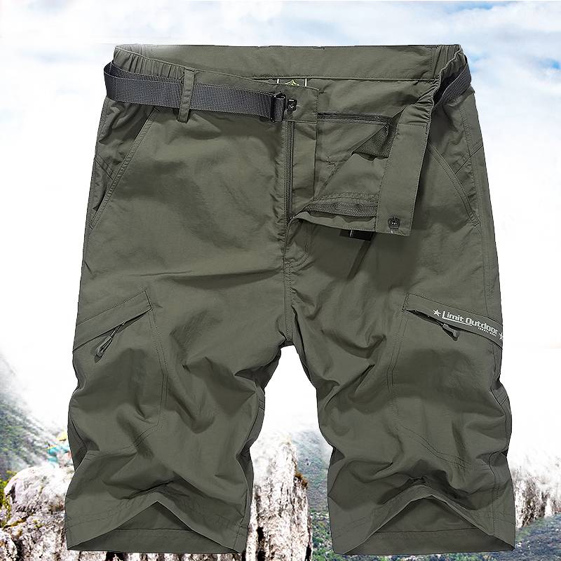 Camel's summer thin, five-minute shorts, open-and-out shorts