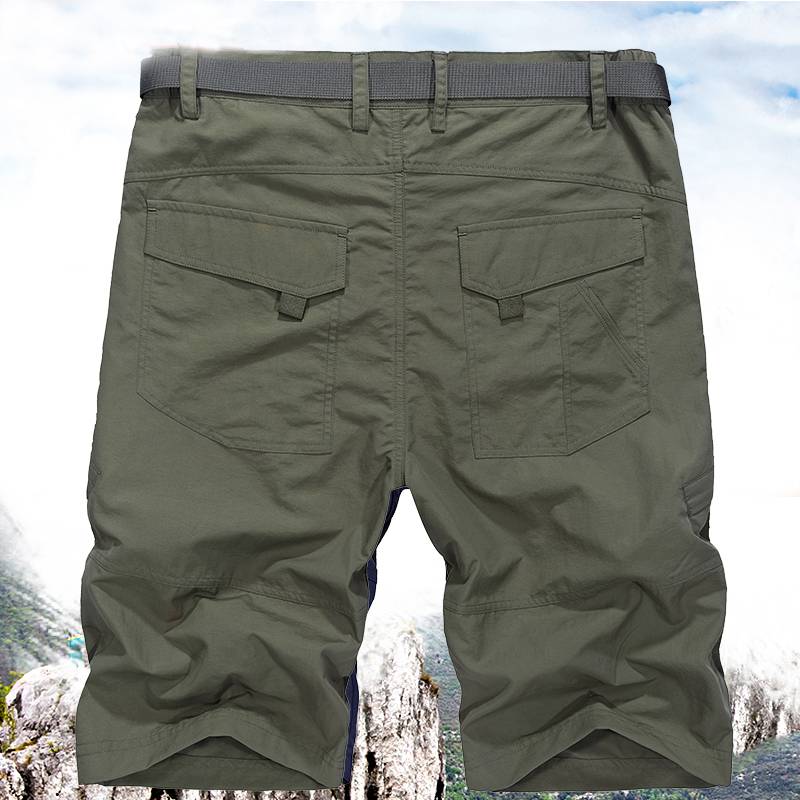 Camel's summer thin, five-minute shorts, open-and-out shorts