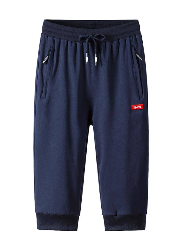 Jordan Summer Summer Speed Pants Men's Loose Fat Leisure Sports Short Sampie Add Fat Character Fatty Pants 7