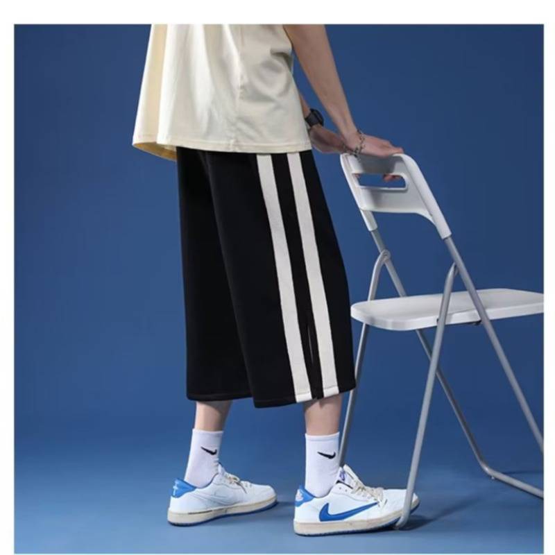 Sports seven-pants, summer shorts, fatty shorts, big sizes across the knee