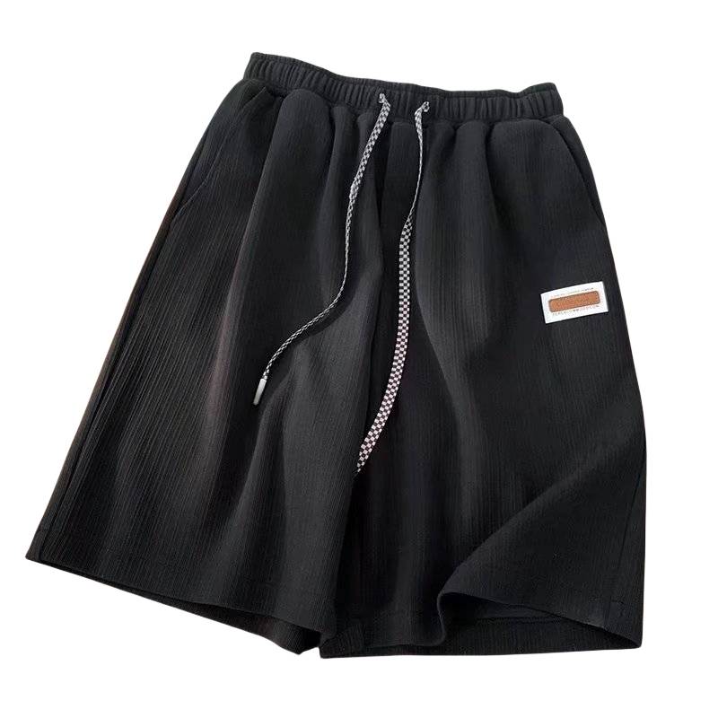Ice silk shorts men's leisure pants, pants penta, loose home pajamas, boys summer sports horse pants tide card