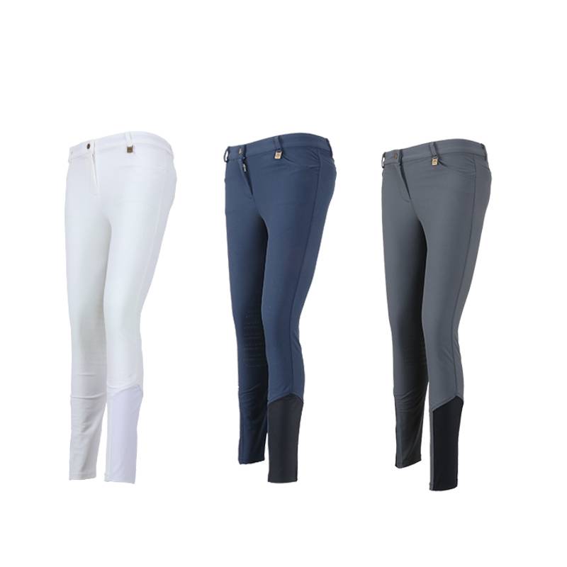 10 Scholars and girls, children and girls, semi -glue equestrian horse pants riding pants professional equestrian pants riding children's equestrian equestrian equipment