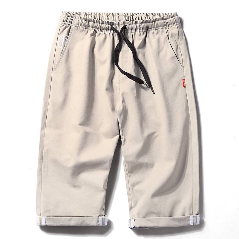 Short pants men's 7 -point pants summer sports casual pants Korean trendy pure cotton horse pants versatile students middle pants