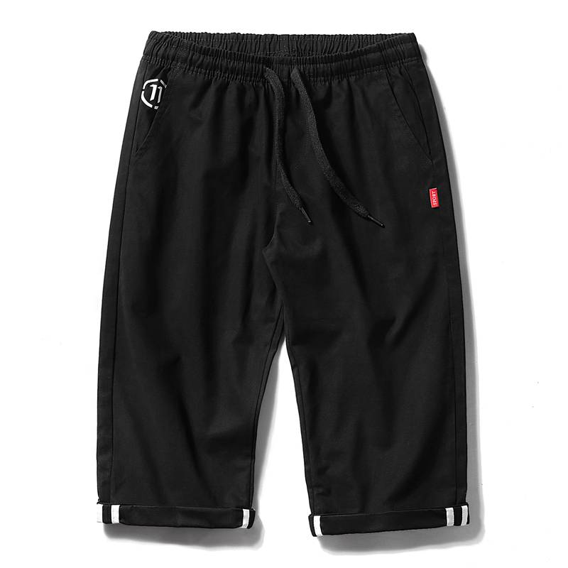 Short pants men's 7 -point pants summer sports casual pants Korean trendy pure cotton horse pants versatile students middle pants