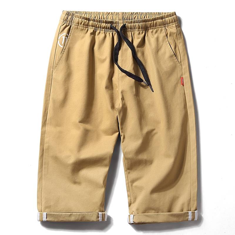 Short pants men's 7 -point pants summer sports casual pants Korean trendy pure cotton horse pants versatile students middle pants