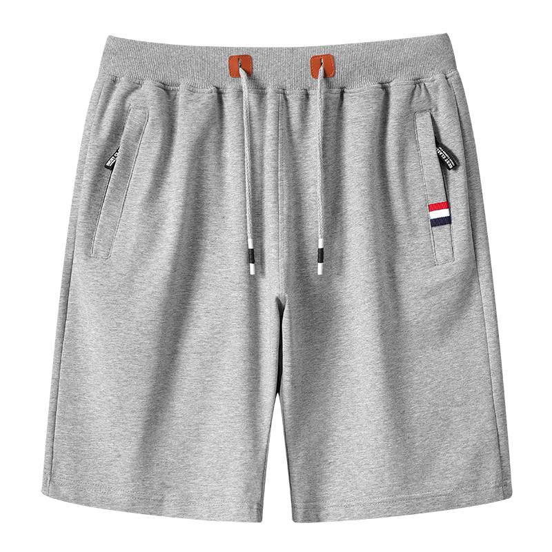 Summer men's shorts sports casual mid -pants loose large size large -scale cotton thin home pentaor pants men's horse pants