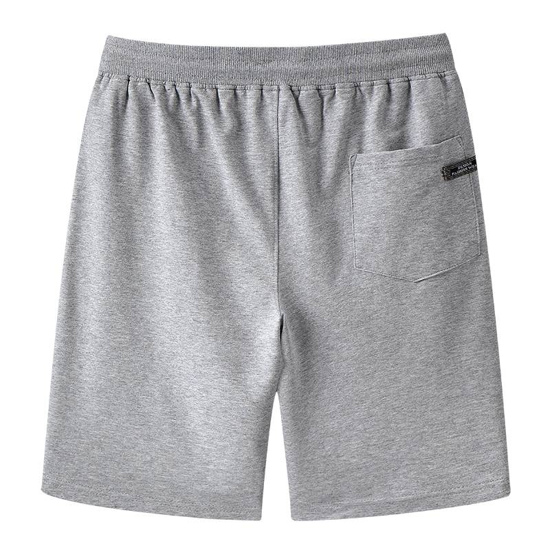 Summer men's shorts sports casual mid -pants loose large size large -scale cotton thin home pentaor pants men's horse pants