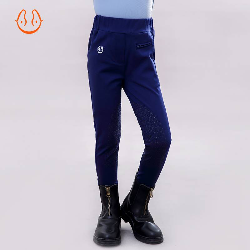 Yuema Hui Children's Equestrian Horse Pants Spring Summer Silicon Riding Pants Four Seasons Equestrian Series Training Equestrian Equipment