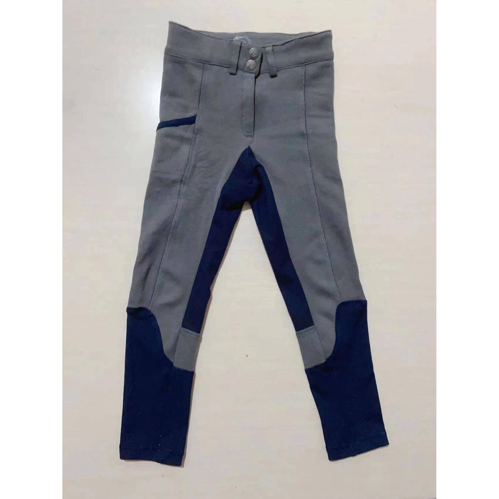Children's equestrian equipment all -leather horses horse pants riding pants riding pants to gift freight insurance