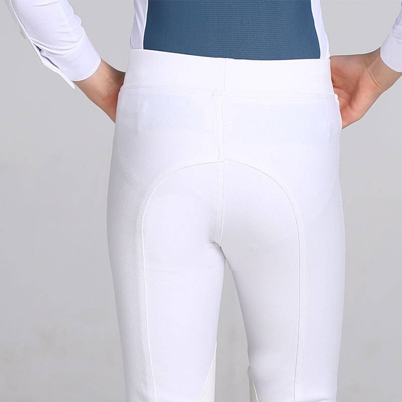 Four Seasons Children's Equestrian Horse Pants Riding Men's Women's Anti -Skating Training White Warver Warkens Equipment Horse Pants