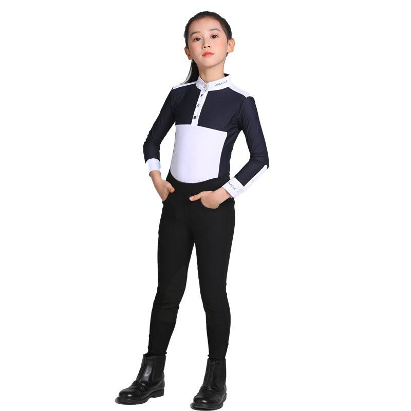 Four Seasons Children's Equestrian Horse Pants Riding Men's Women's Anti -Skating Training White Warver Warkens Equipment Horse Pants