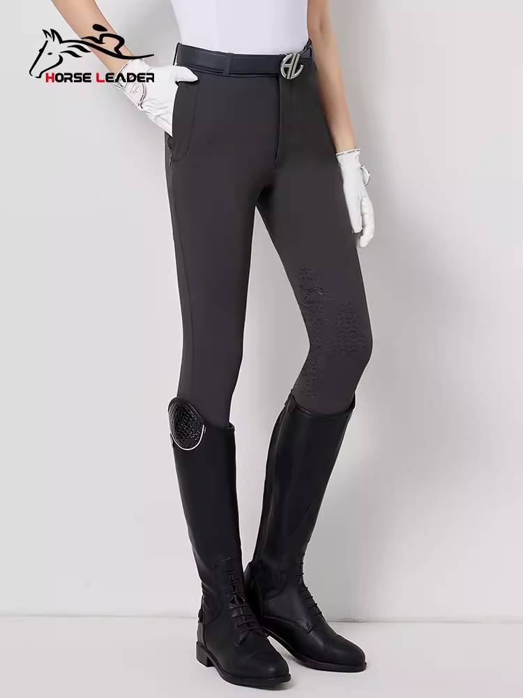 HorseLeader Spring and Summer Adult Women's Ultra -Thin Horse Pants Walling Professional Riding Equipment Equipment Equipment