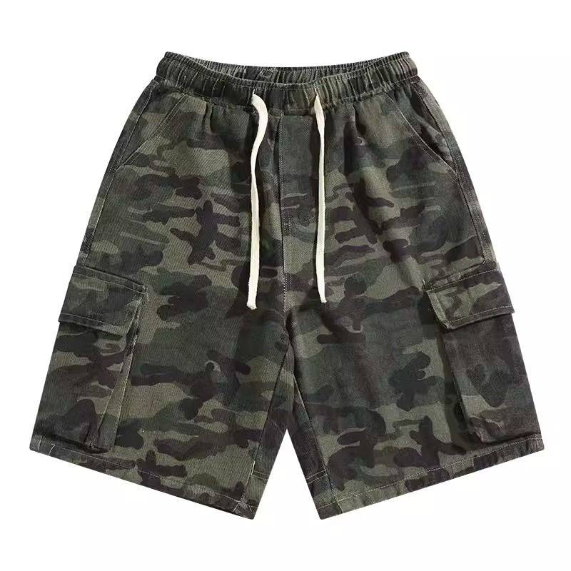 Short pants men's beautiful summer cotton cotton casual pants thin loose tide brand sports pants high street wild pants pants