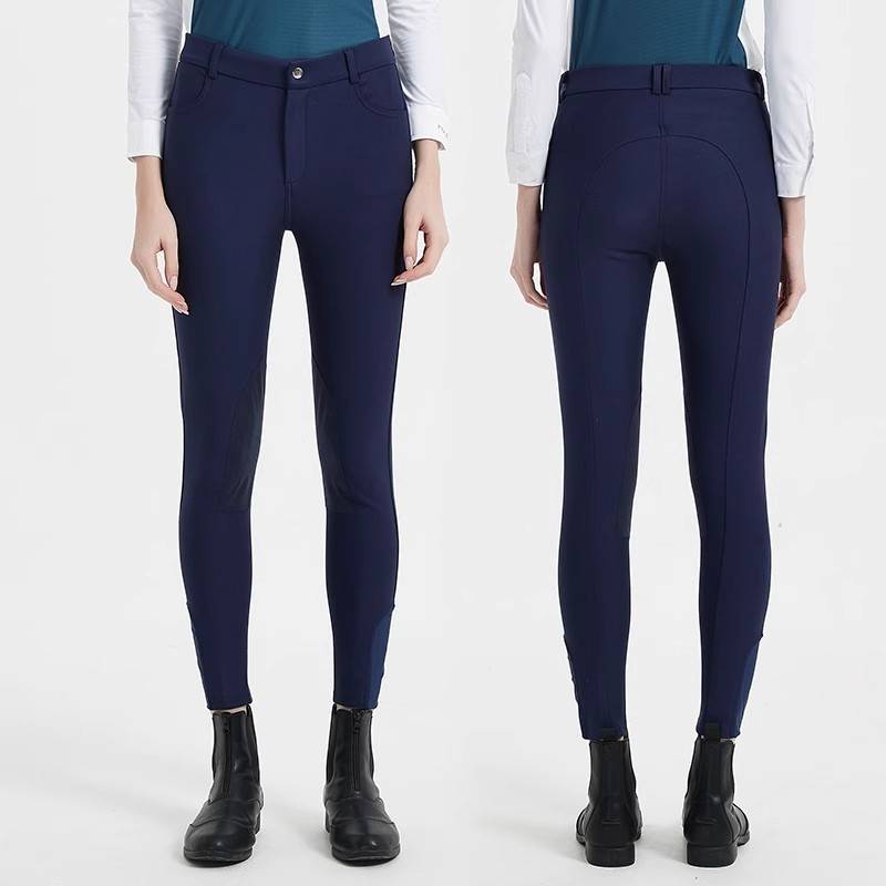 Children's adult men and women, equestrian horse pants adult horse pants, half -skin riding pants, horsemia pants riding equipment