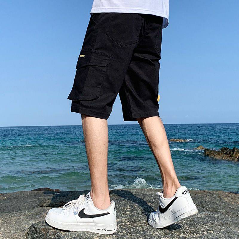 Short pants men's summer pants pants thin leisure sports loose beach pants big pants pants men's work pants tide