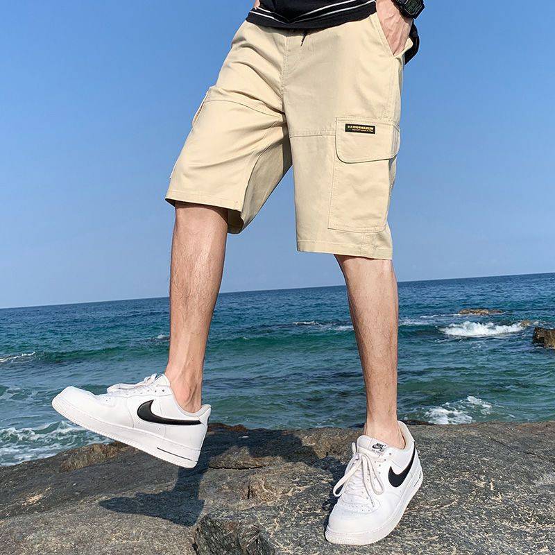 Short pants men's summer pants pants thin leisure sports loose beach pants big pants pants men's work pants tide