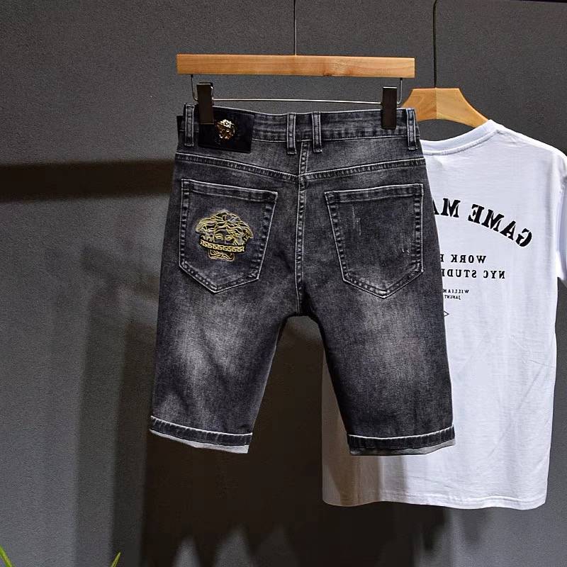 Men's shorts 2024 Summer thin horse pants jeans shorts, men's pants pants slimming wild pants