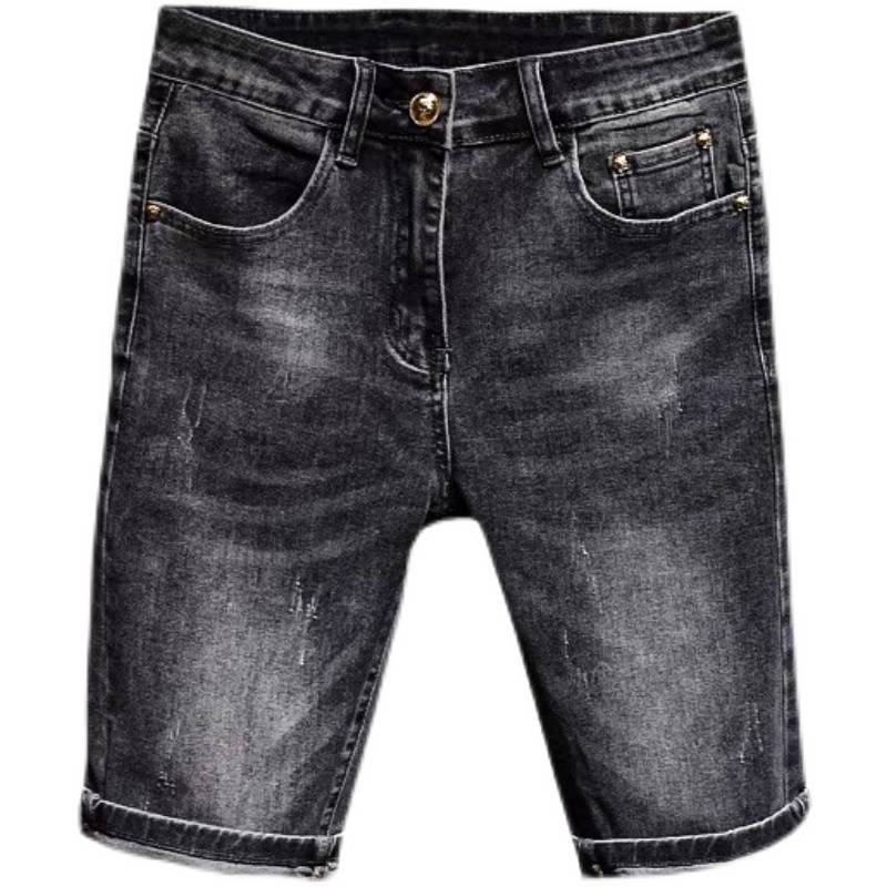 Men's shorts 2024 Summer thin horse pants jeans shorts, men's pants pants slimming wild pants