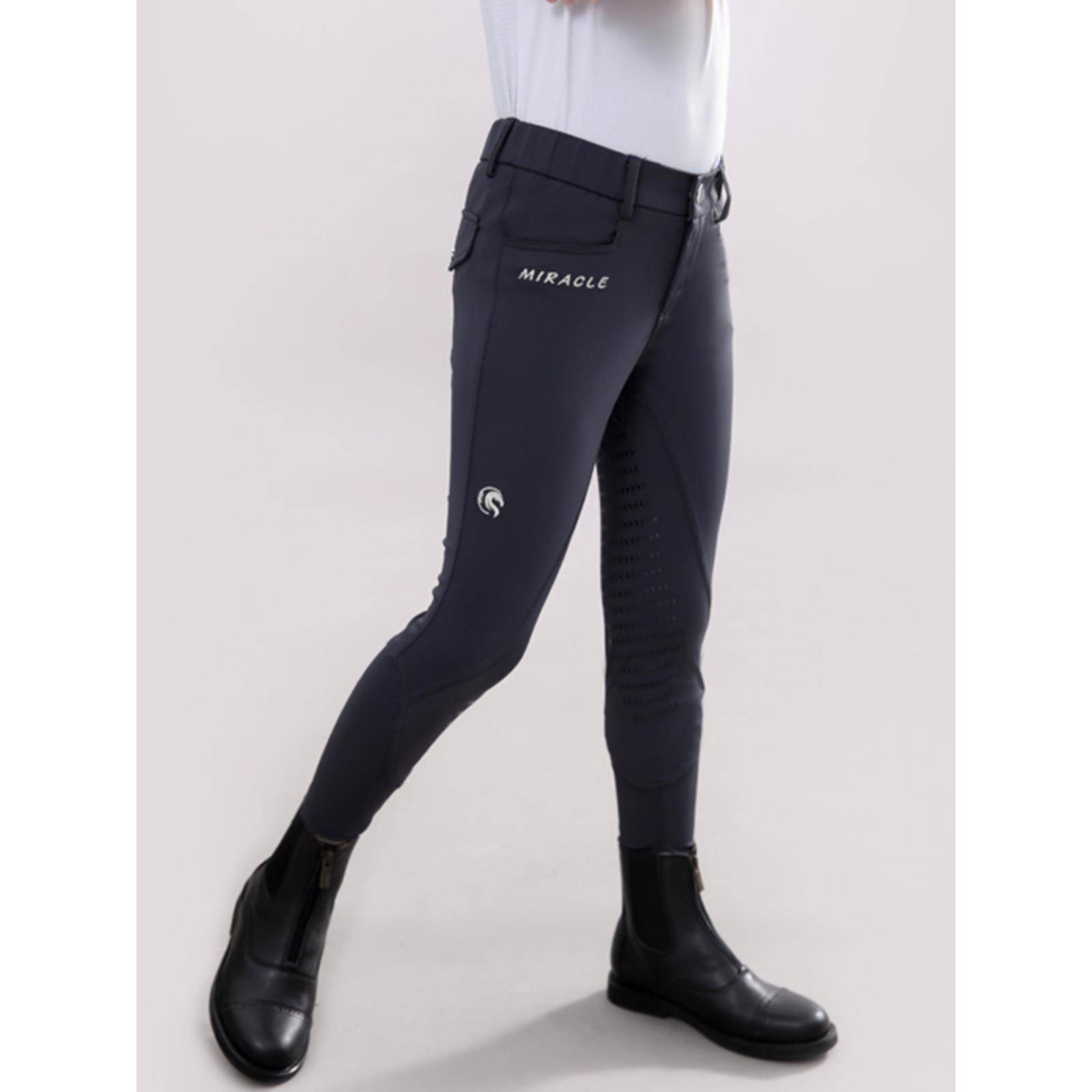 Children's ultra -thin silicon rubber pants Speed ​​Walling Horse Horse Pants White Pants Children's Summer Camp Riding Women