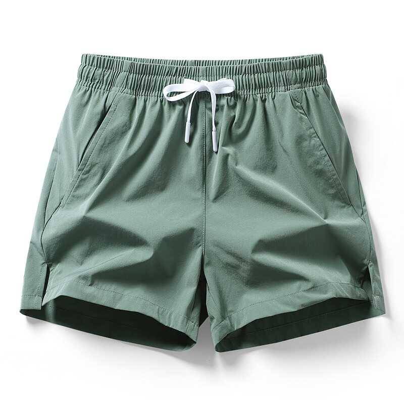 Dry three -point four -point shorts, shorts, men's summer loose ice silk thin -run sports wear resistance dirty pants