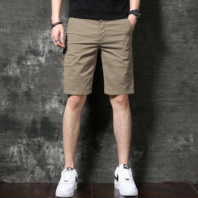 Casual shorts Men's summer thin workmanship horse pants Ins trendy youth versatile loose pants sports pants