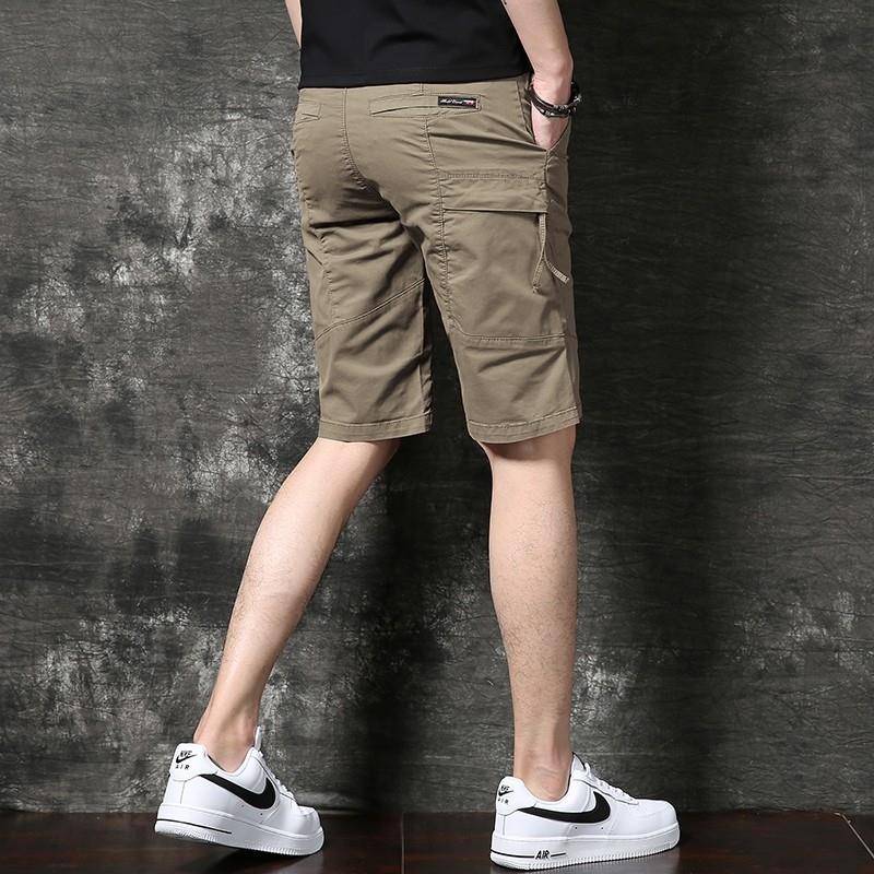 Casual shorts Men's summer thin workmanship horse pants Ins trendy youth versatile loose pants sports pants