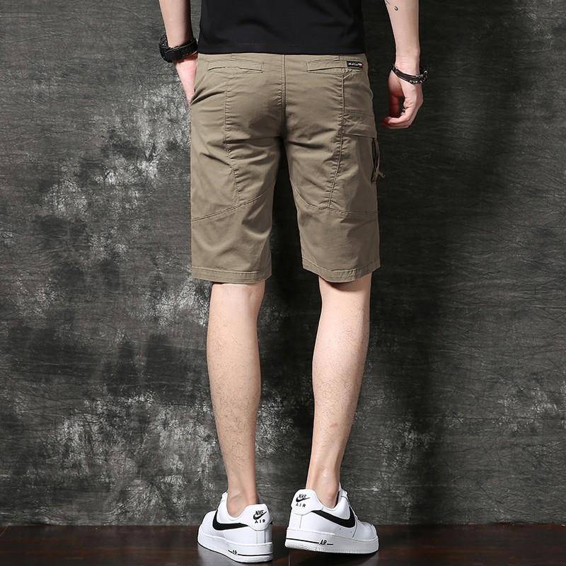 Casual shorts Men's summer thin workmanship horse pants Ins trendy youth versatile loose pants sports pants