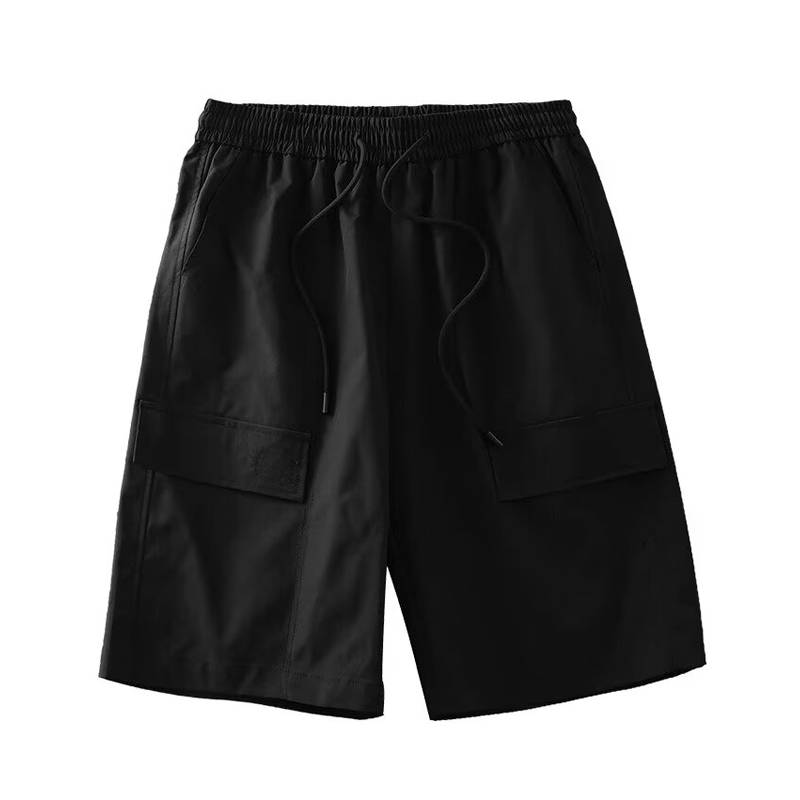 Workers and shorts Men's summer tide brand loose sports outside wearing mid pants ice silk thin casual pentae pants running horse pants