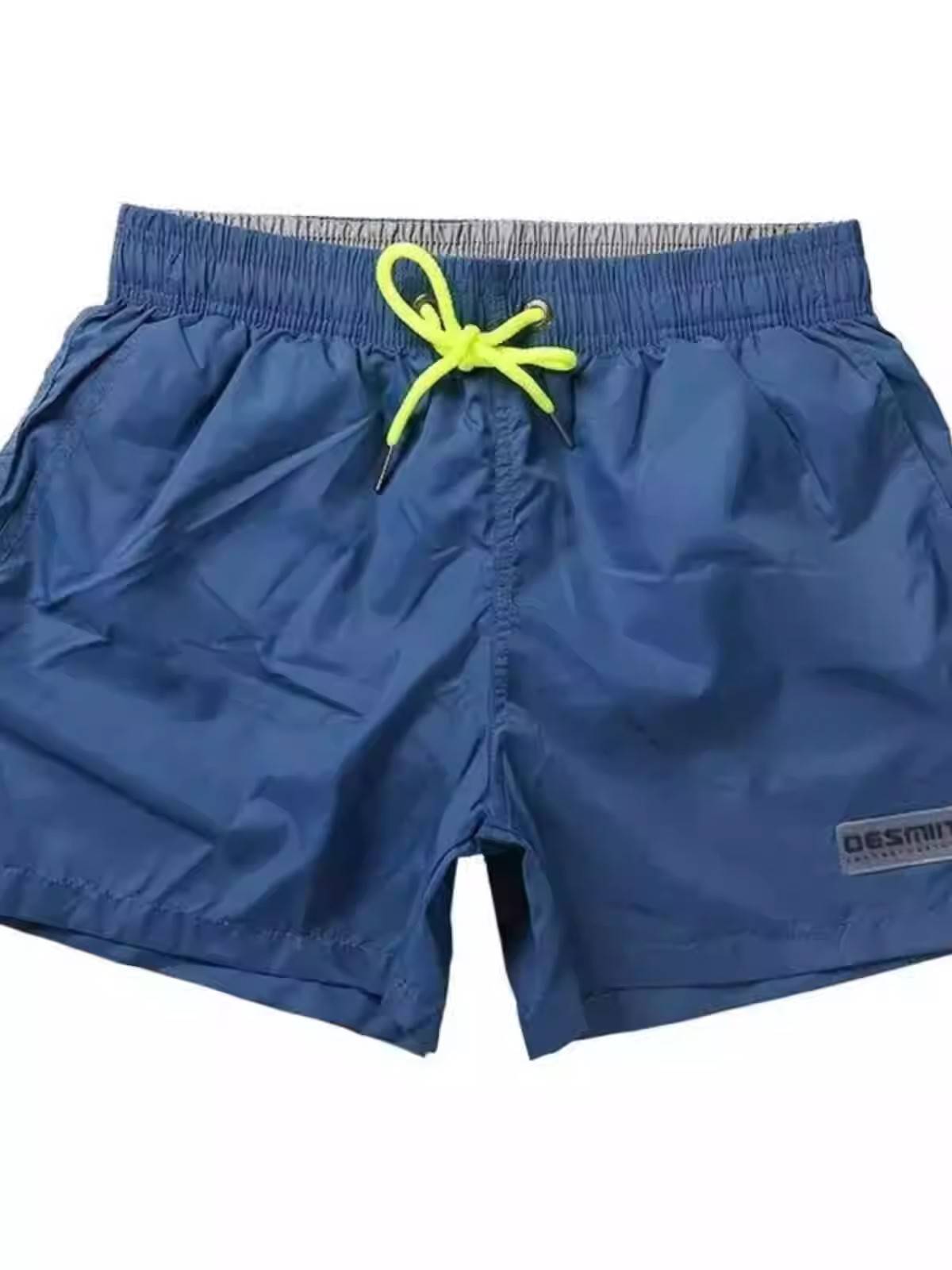 2024 Summer New Fitness Sports Two Three Pants Men's Drying Casual Large Famental Dirty Dirty Straight Pants