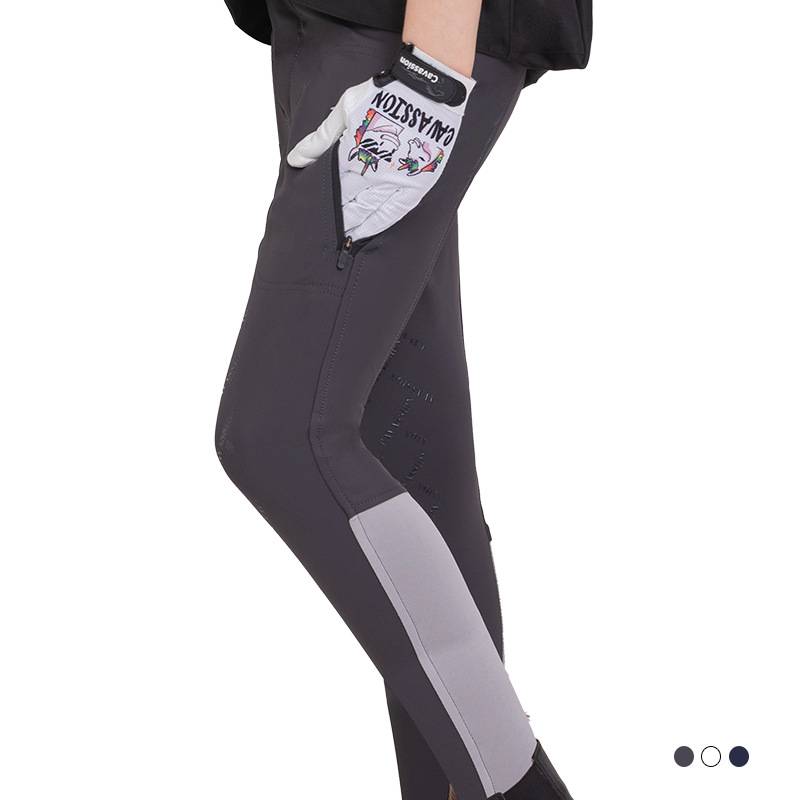 Silicone Children's Equestrian Pants Male Girl Cavaliers Server Four Seasons Anti -Smooth Plastic Scholarship Scholars Riding Sports Clothing