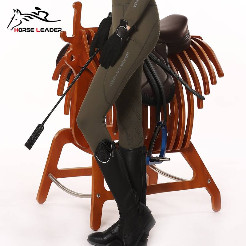 HorseLeader Spring and Autumn Four Seasons Horse Pants Women's Equipment Equipment Ride Pants Cavaliers Clothing Set Silicone