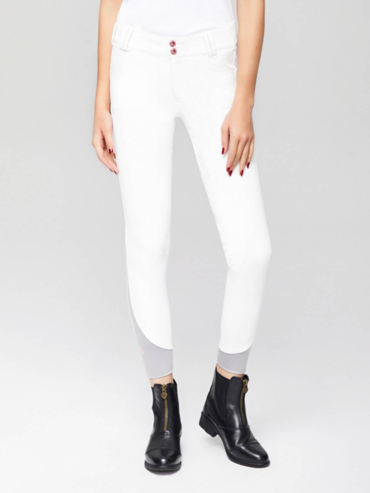 Cavassion Butterfly Equestrian Pants Riding Pants White Margel Pants Riding Pants Rocky Horse 8103102