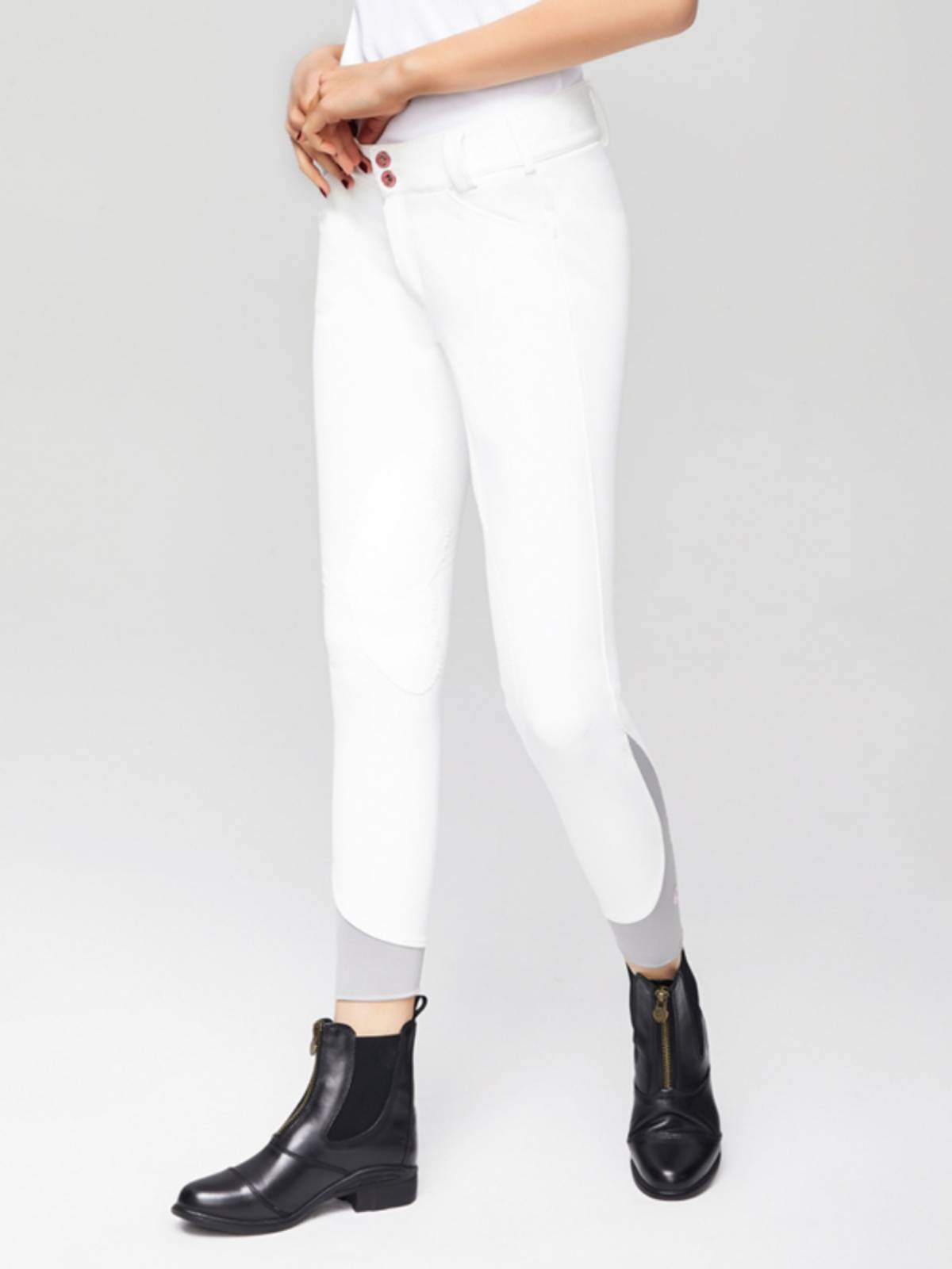 Cavassion Butterfly Equestrian Pants Riding Pants White Margel Pants Riding Pants Rocky Horse 8103102