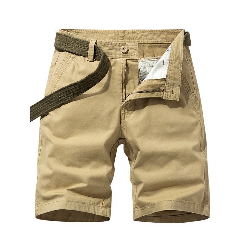 Summer five -point work shorts, men's sports, leisure loose straight tube trend, thin half pants, pants pants pants