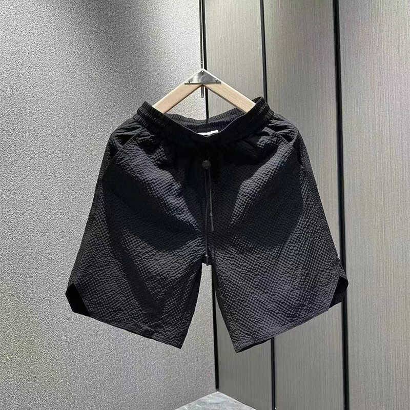 American casual wear -resistant and dirty horse pants men's summer dry -through thin loose straight straight panty pants