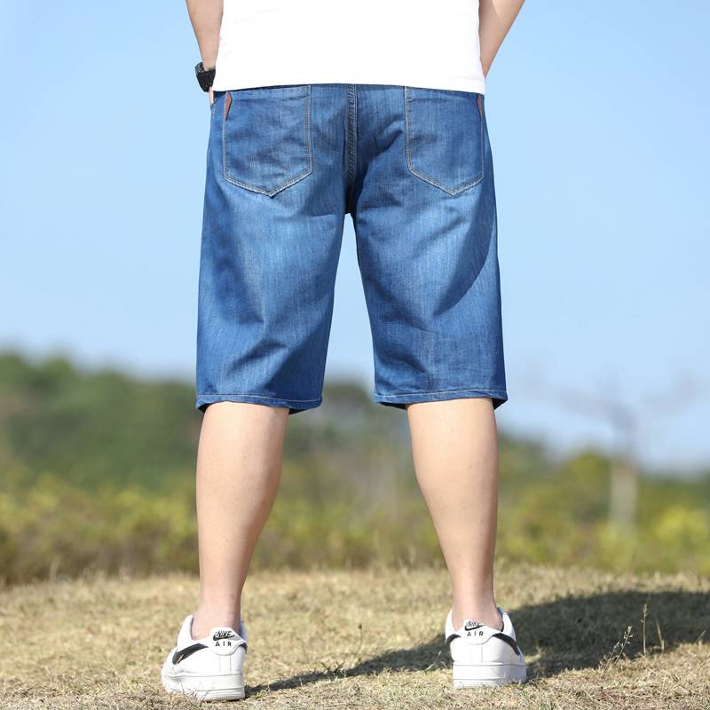 008B LIGHT BLUE HALFPANTS