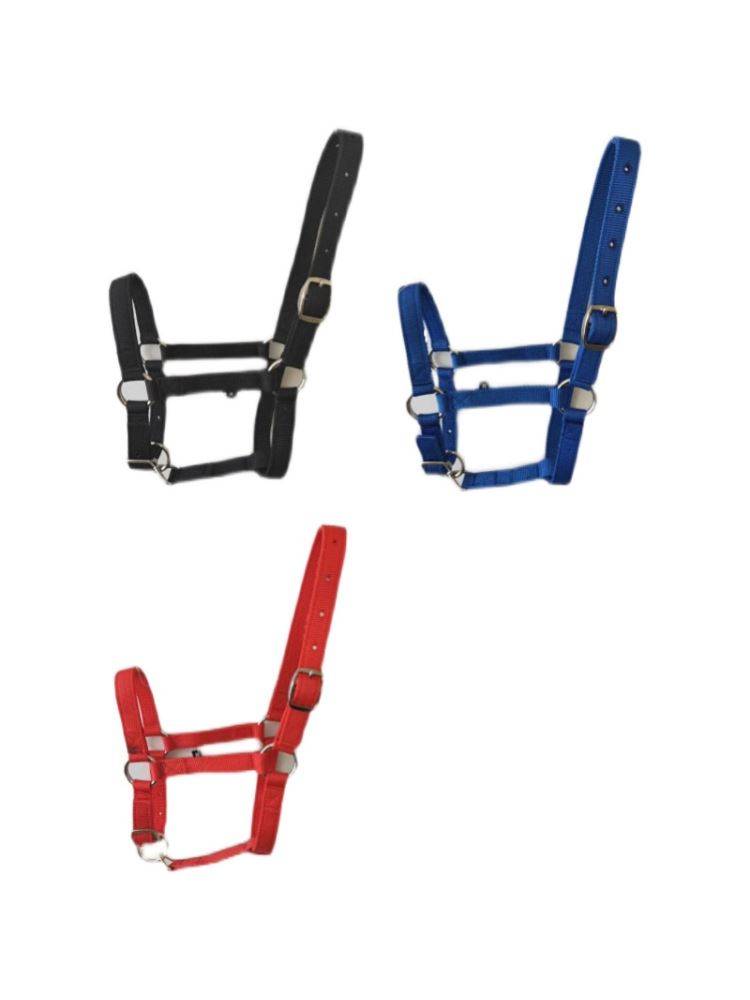Thick horse belt double -layer woven belt horse cage, wear -resistant, durable, horses -headed horse head blue pod horse horses horses riding equipment