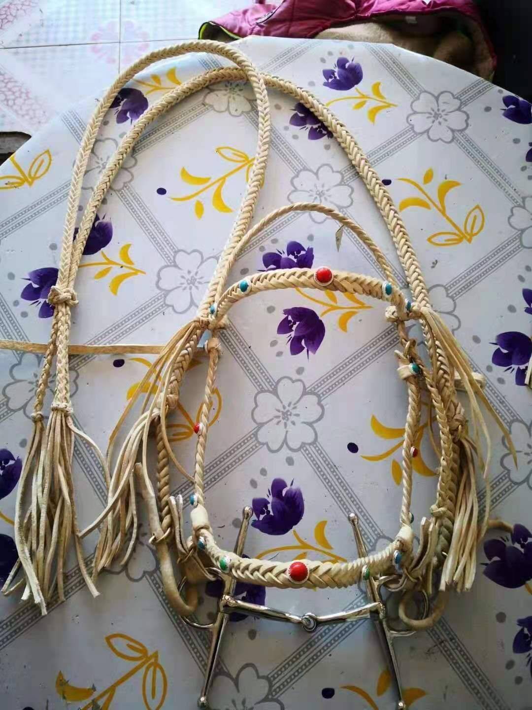 Pure leather riding a chewed horses chewed horses riding horse -ups reins horses horseproot supplies