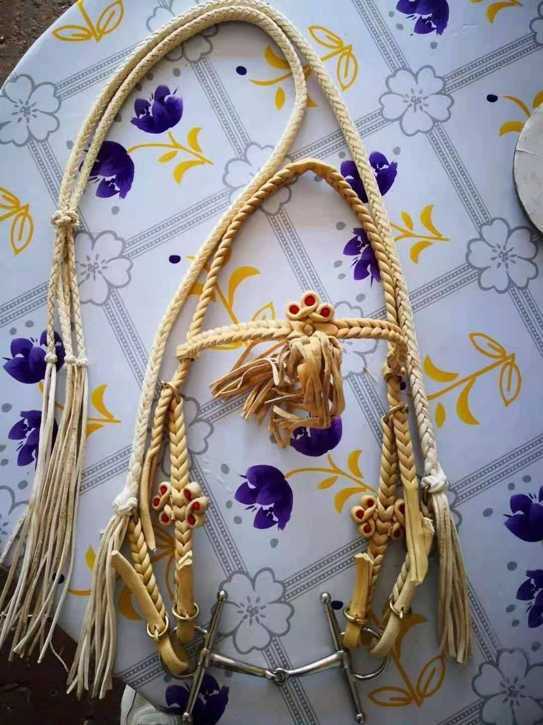 Pure leather riding a chewed horses chewed horses riding horse -ups reins horses horseproot supplies