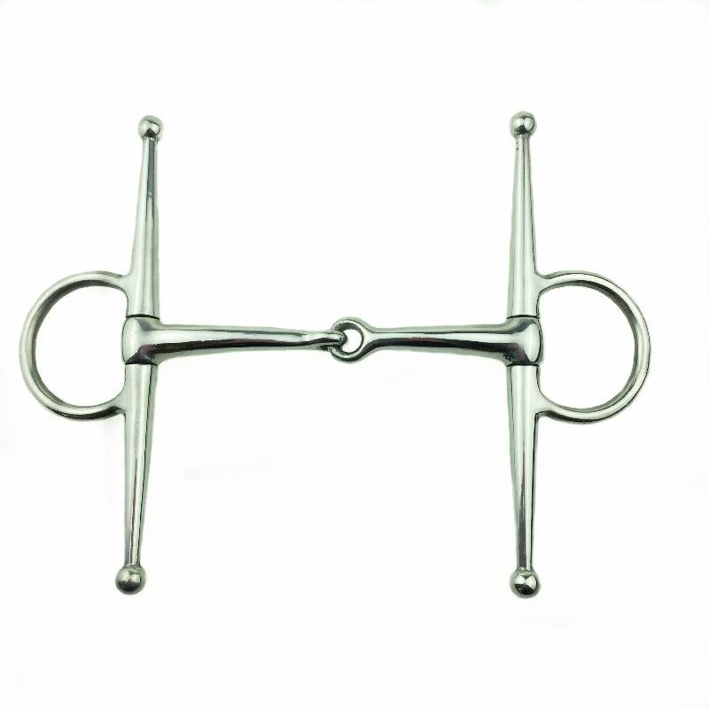 A horse's saddle and a horse's tweezer with a stale steel plating line