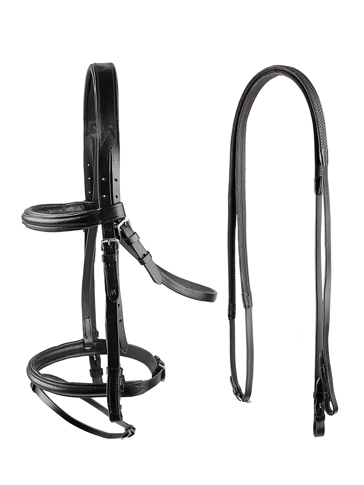 Rzen standard cowhide reins reins ride on equestrian sports Rocky horse horses 8218103