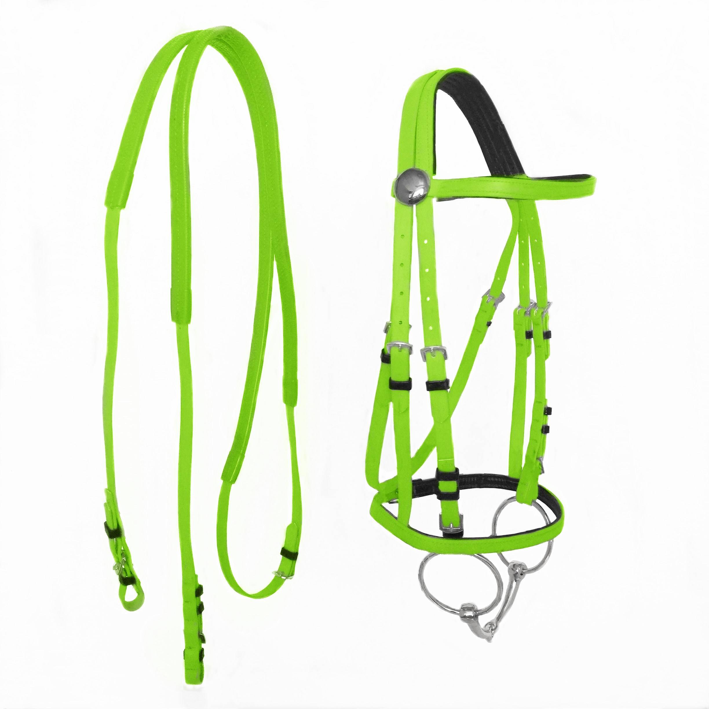 GREEN PVC FLUORESCENT CHEWING