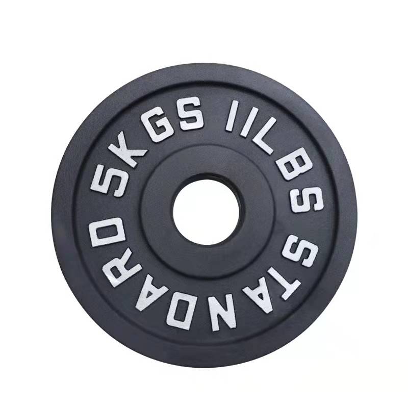 Large pore barbell tablet, paint cast iron, October, a common four tendons 2.5-25kg men's squat dumbbell tablets hip bridge weightlifting