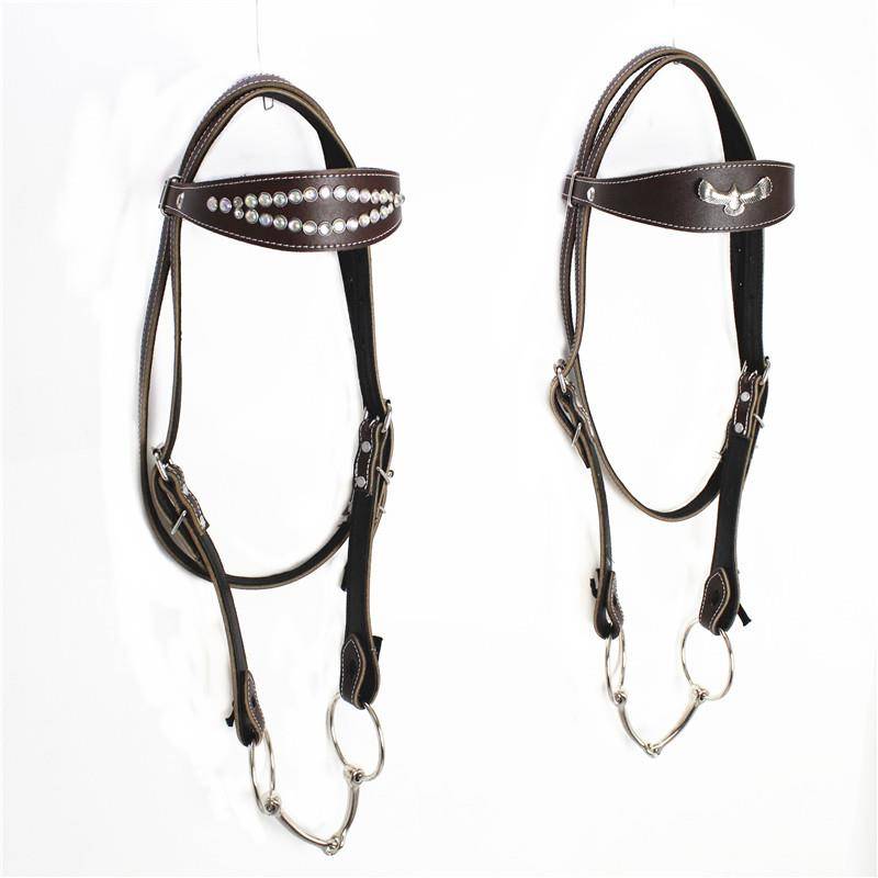 The horse chews and squeezes and squirms and squirms