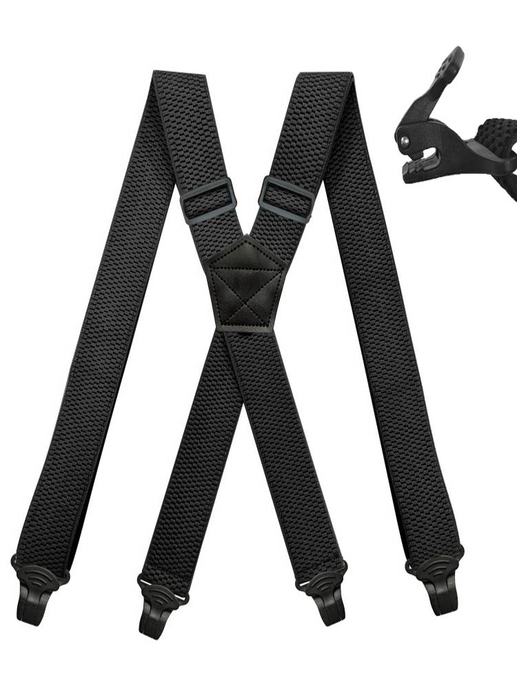 Men's strap sandwich outdoor strap sk to ski pants band motorcycle sports shoulder strap corn pattern shoulder strap pants anti -drop band