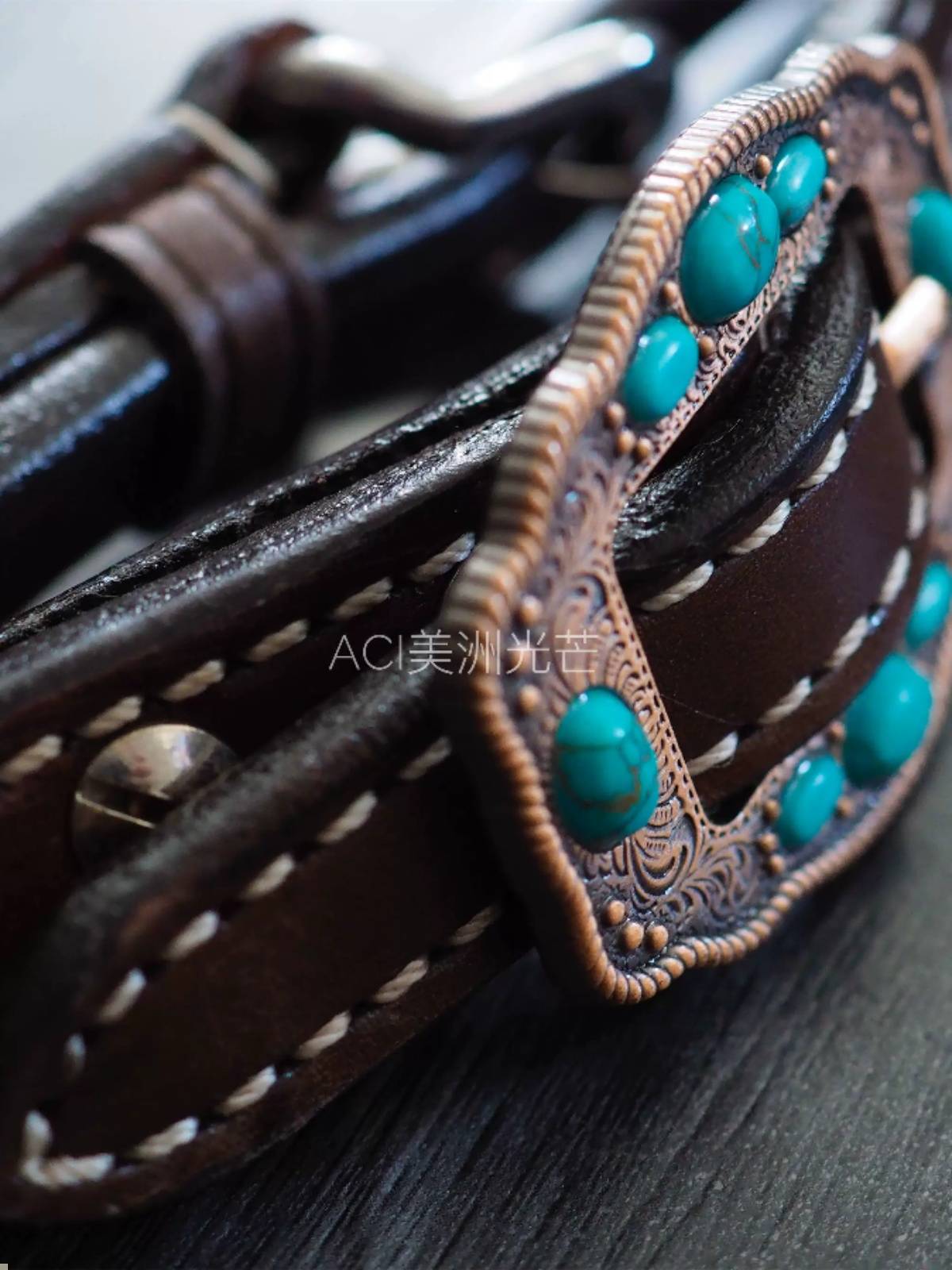 American imported leader western cowhide Laileyo Anfeng denim horses