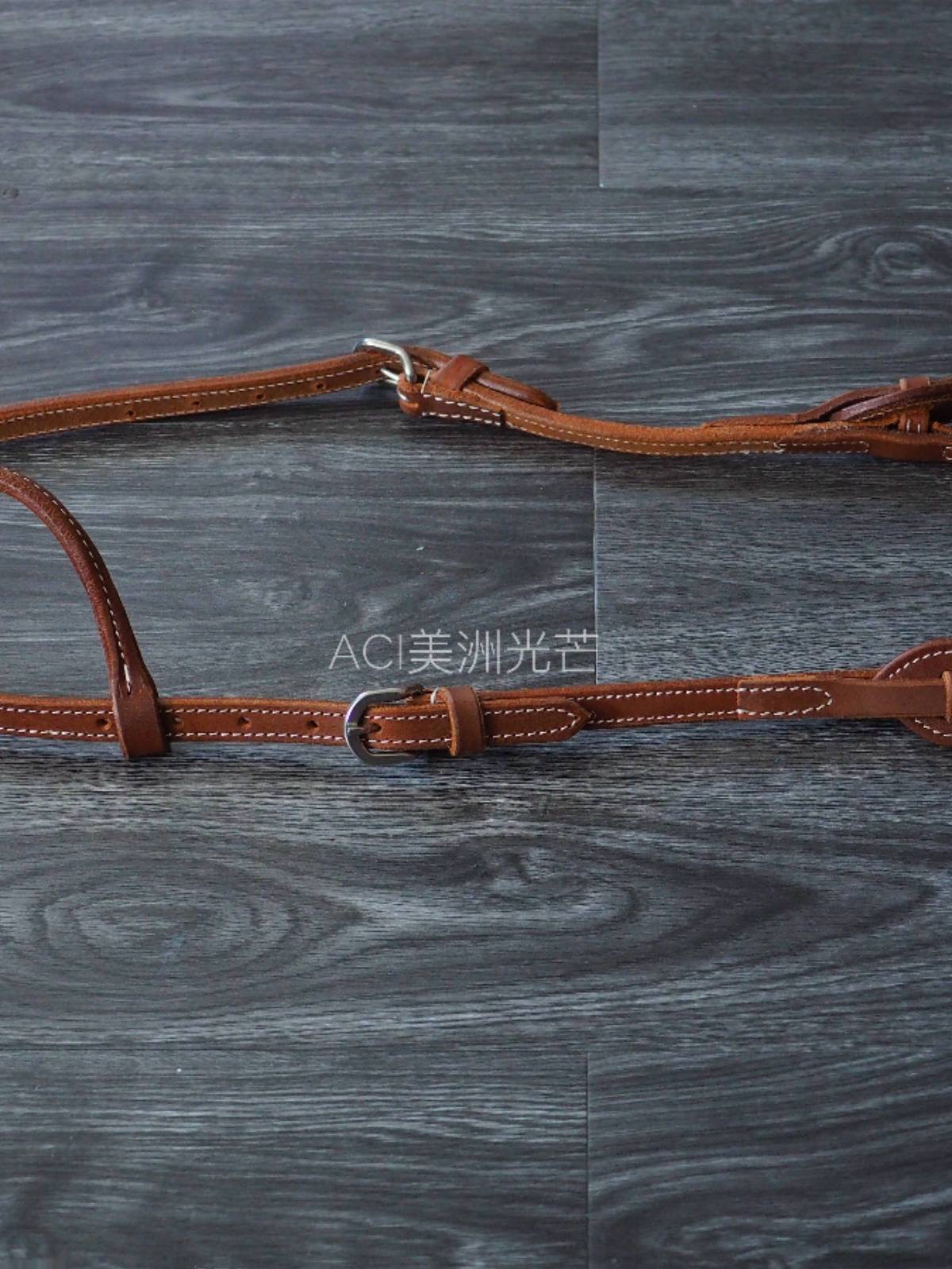 Imported western denim cowhide buckle quickly picking single -ear water, thick soluble ranch life