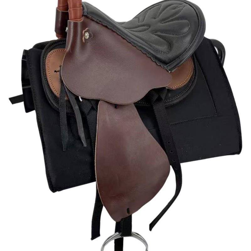 Pump-up little cow-skin saddle curry + full-wire accessories