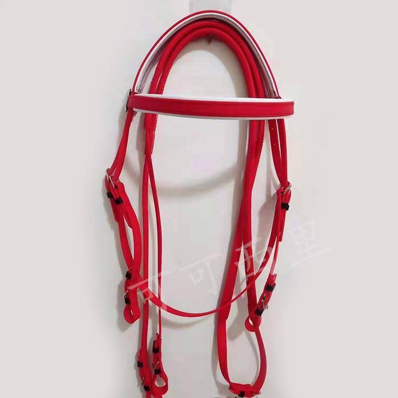 PVC Shuile reins, non -slip speed, water saddle accessories, chewing, equestrian products horsepower accessories